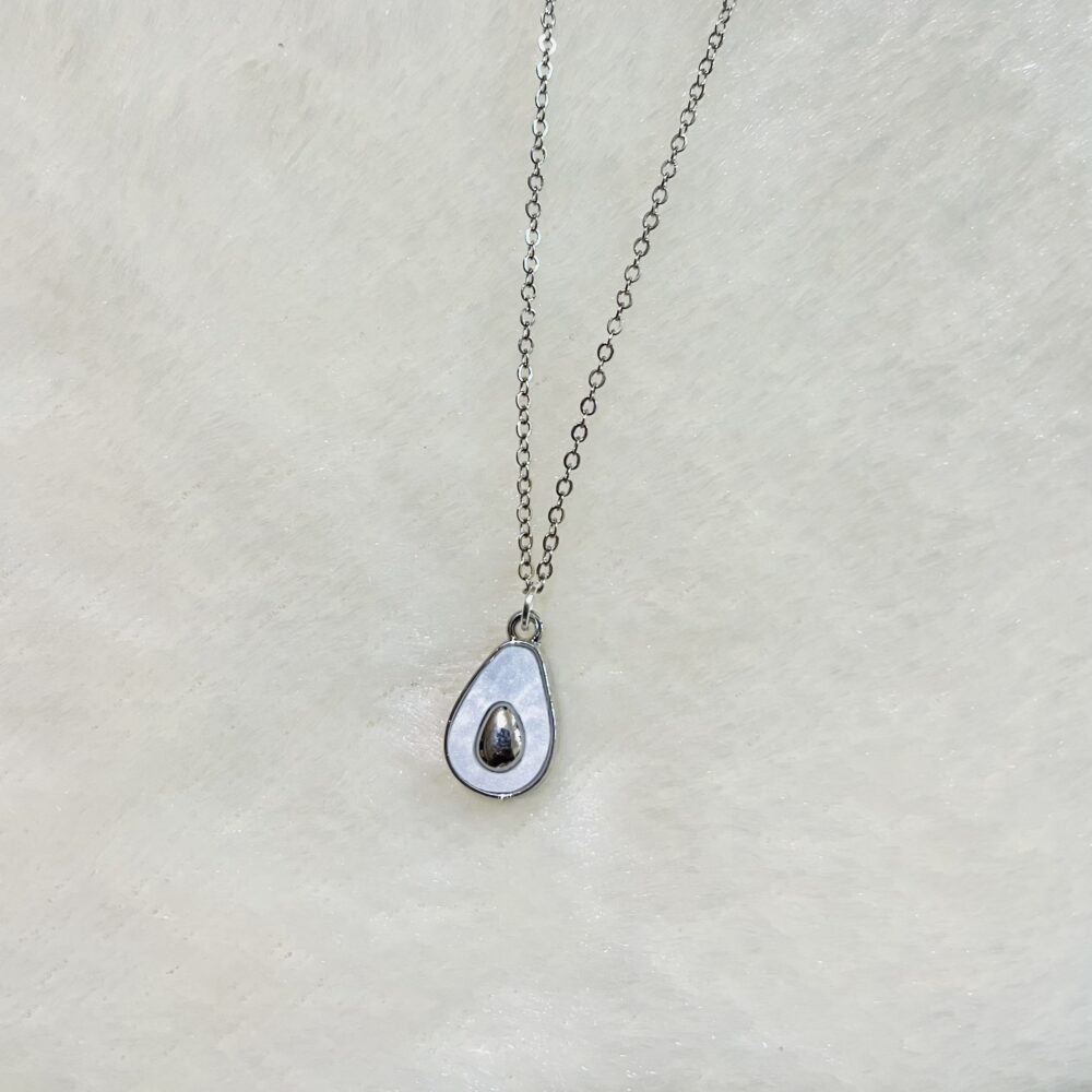 Korean Style White Heart Necklace Chain Pendent for Women and Girls also for Gifts - Image 4