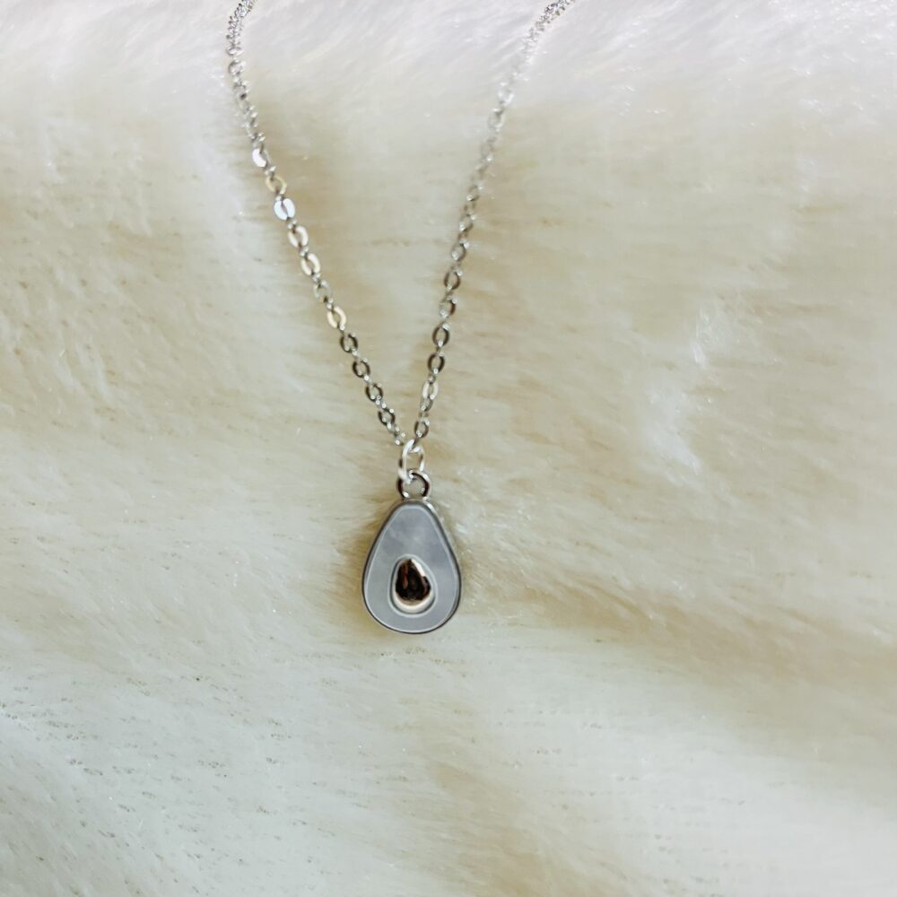 Korean Style White Heart Necklace Chain Pendent for Women and Girls also for Gifts - Image 3